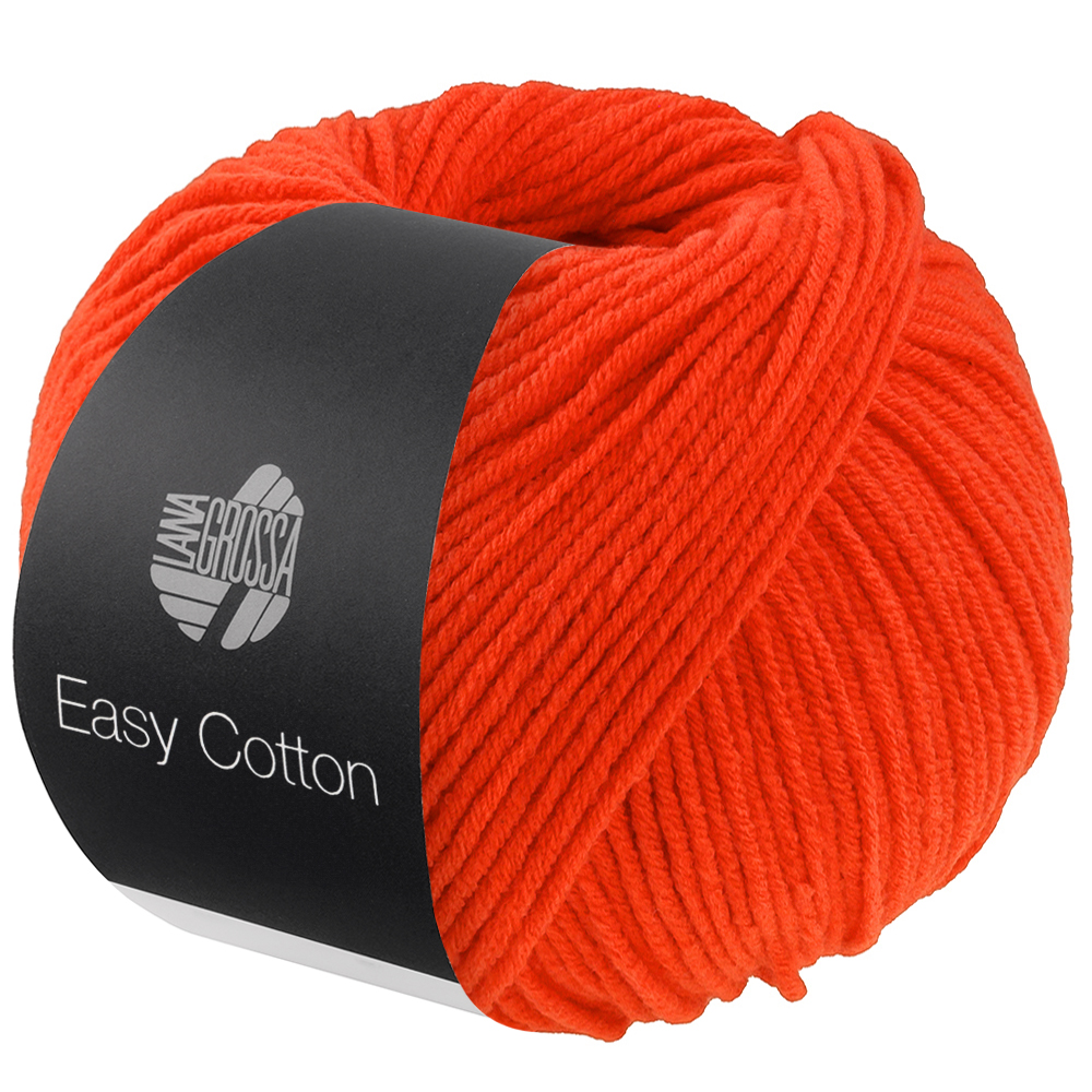 Lana Grossa Easy Cotton Briljant Rood 024