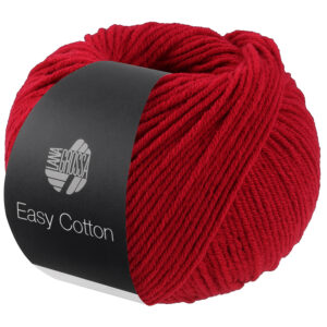 Lana Grossa Easy Cotton Donker Rood 026