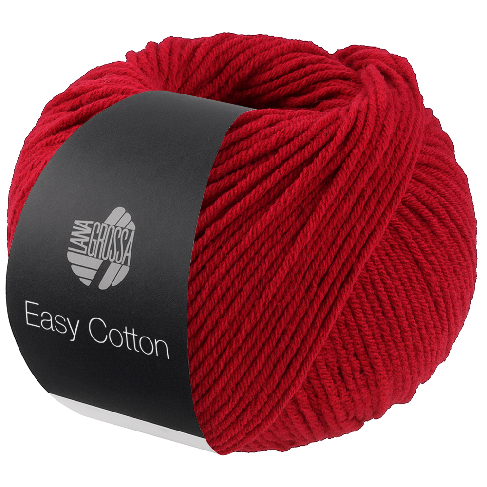 Lana Grossa Easy Cotton Donker Rood 026