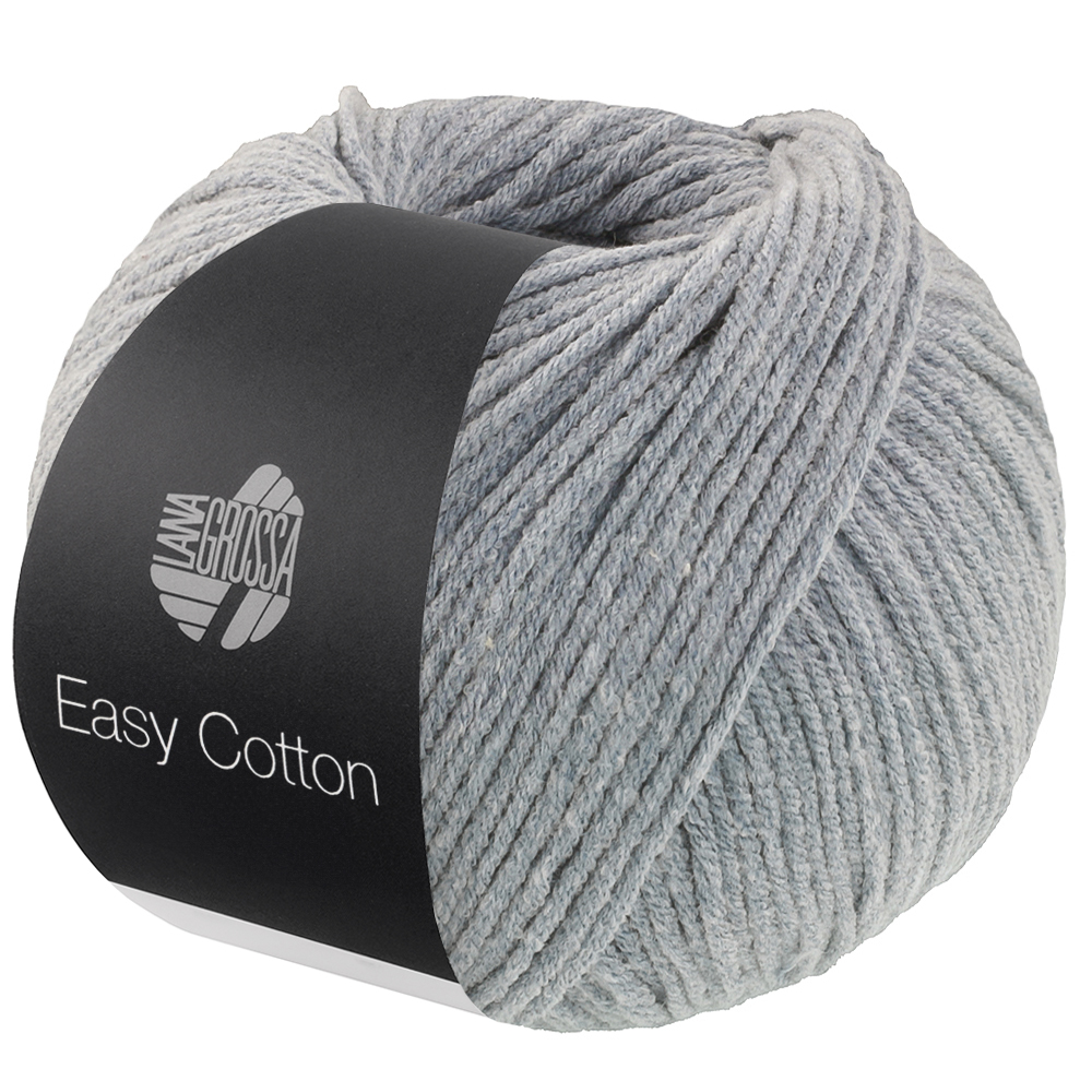 Lana Grossa Easy Cotton Grijs blauw 019