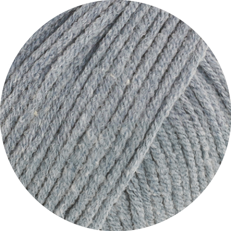 Lana Grossa Easy Cotton Grijs blauw 019