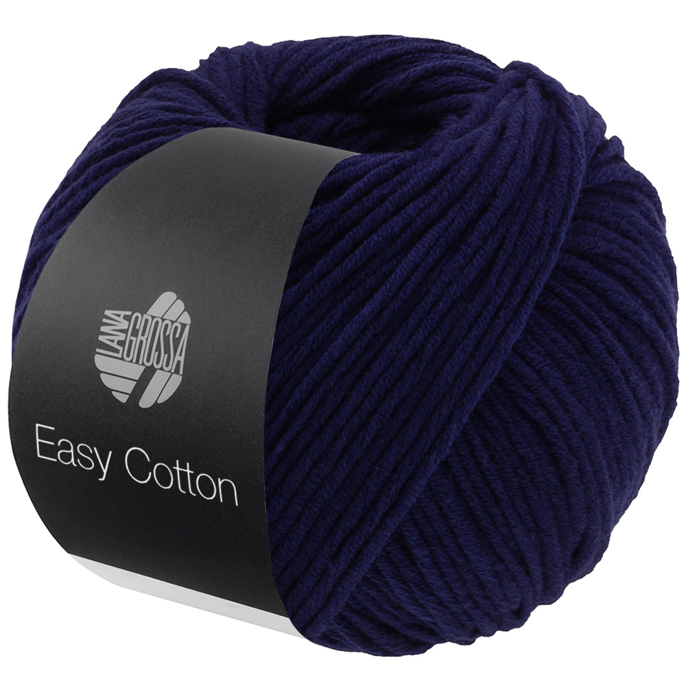 Lana Grossa Easy Cotton Nacht Blauw 021