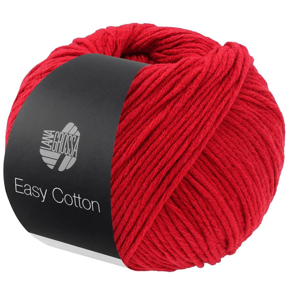 Lana Grossa Easy Cotton Rood 025