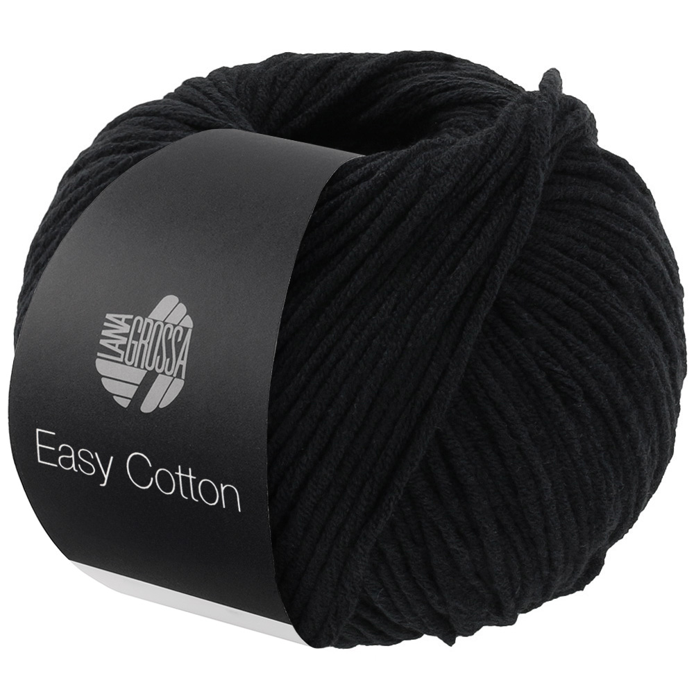 Lana Grossa Easy Cotton Zwart 005