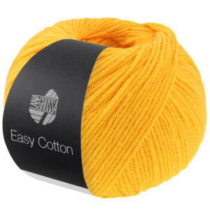Lana Grossa Easy Cotton dooier geel 015