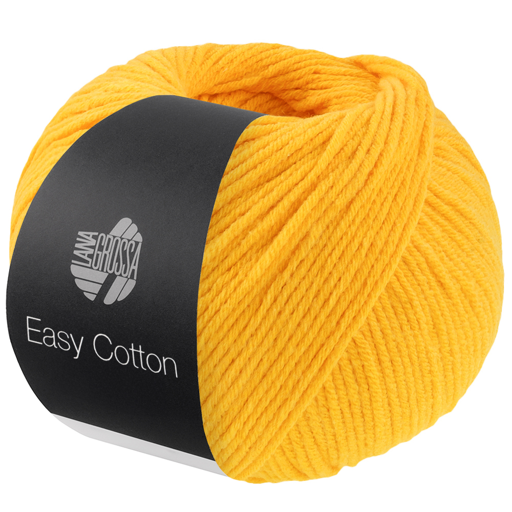 Lana Grossa Easy Cotton dooier geel 015