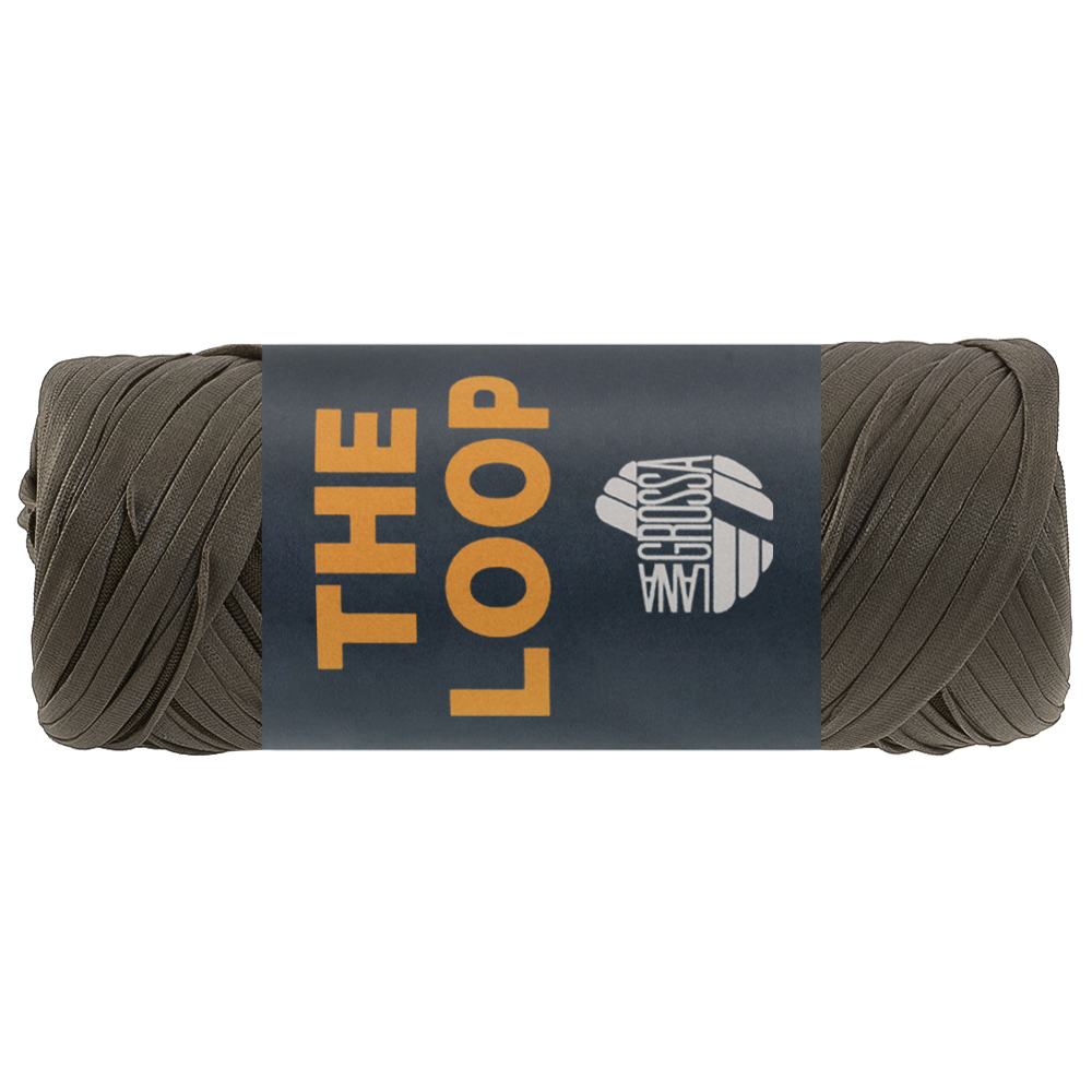 Lana Grossa The Loop 10 Khaki groen