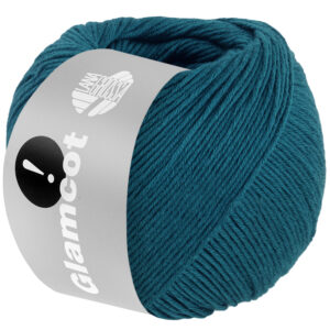 Lana Grossa Glamcot 036 Marine Blauw