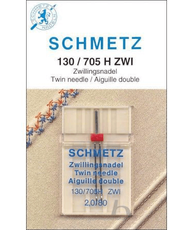 Tweelingnaald 2.0/80 schemtz