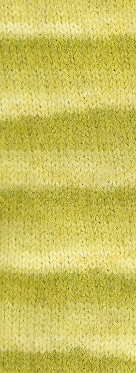 Lana Grossa Cosy Socks Soft Stripes Groen