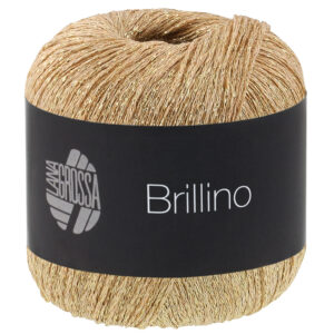 Lana Grossa Brillino 45 rood goud