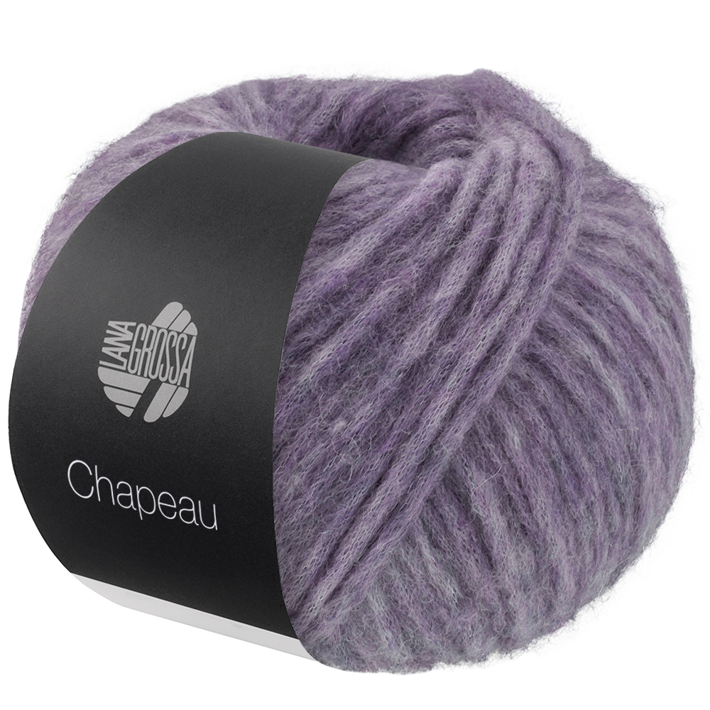 Lana Grossa Chapeau 010 grijs violet
