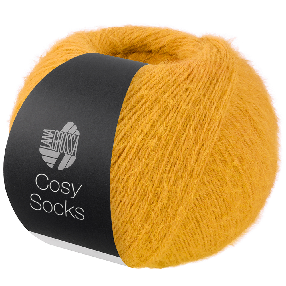Lana Grossa Cosy Socks 11 geeloranje