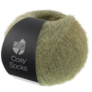 Lana Grossa Cosy Socks 12 grijsgroen