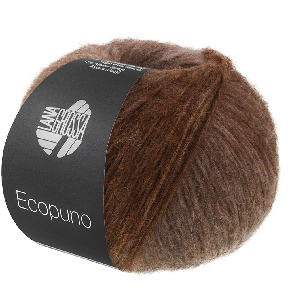 Lana Grossa Ecopuno Sfumato 702 gijs bruin/mokka