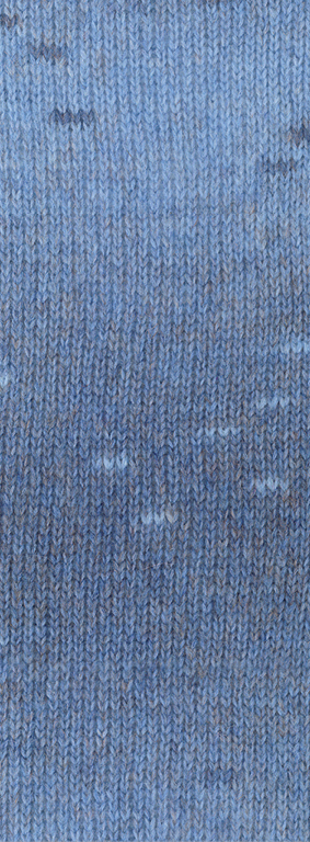 Lana Grossa Ecopuno Sfumato 705 jeans/licht blauw