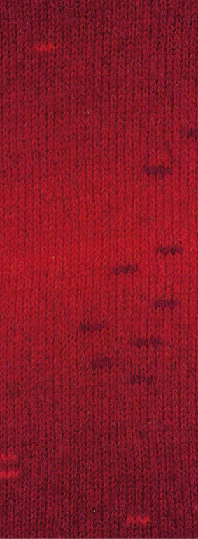 Lana Grossa Ecopuno Sfumato 706 rood / zwart