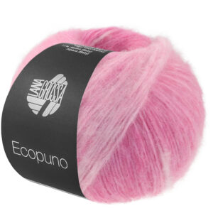Lana Grossa Ecopuno Sfumato 707 felroze/rose