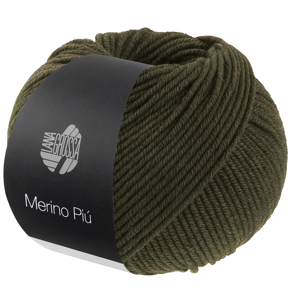 Lana Grossa Merino più 0005 nacht groen