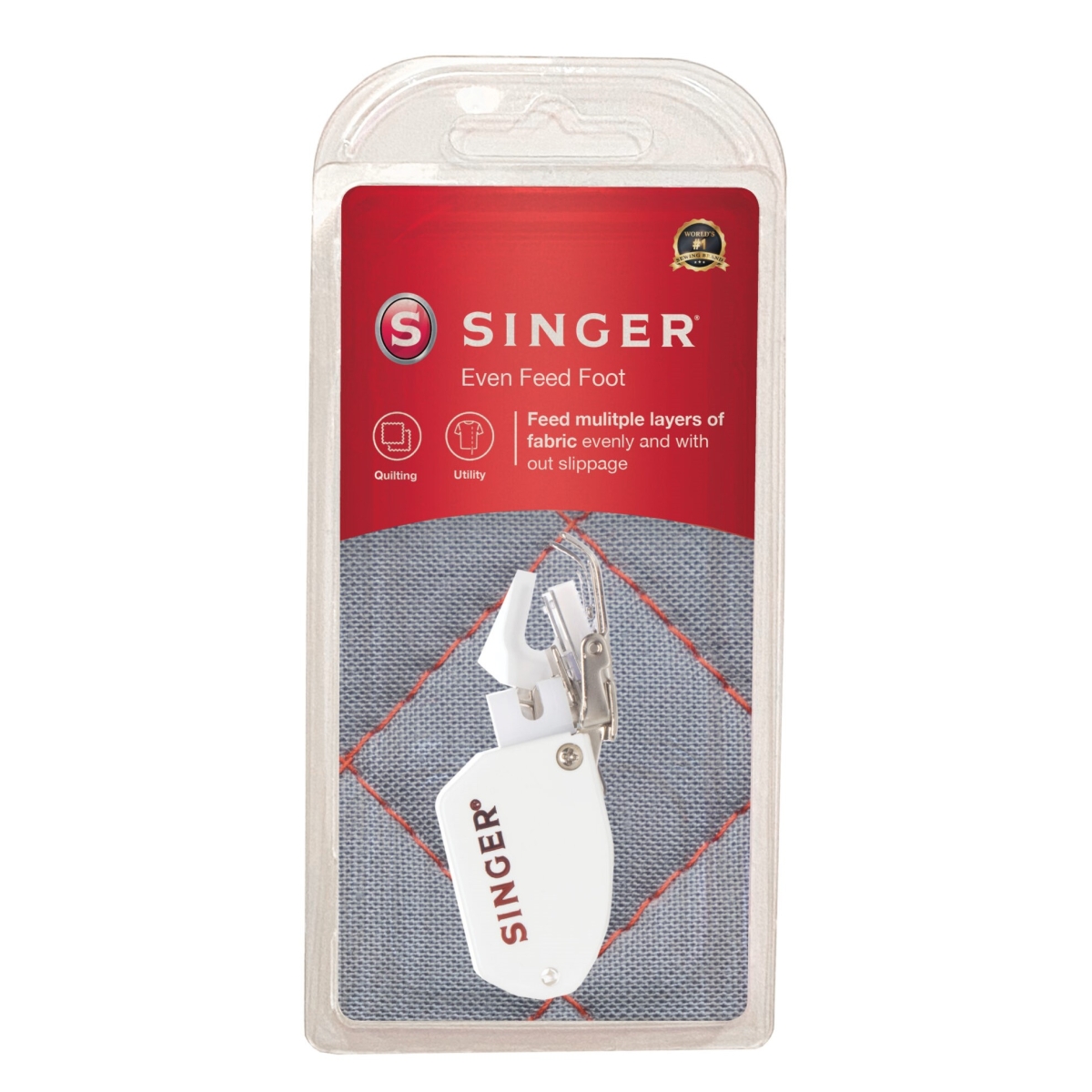 Singer boventransportvoet naaimachine