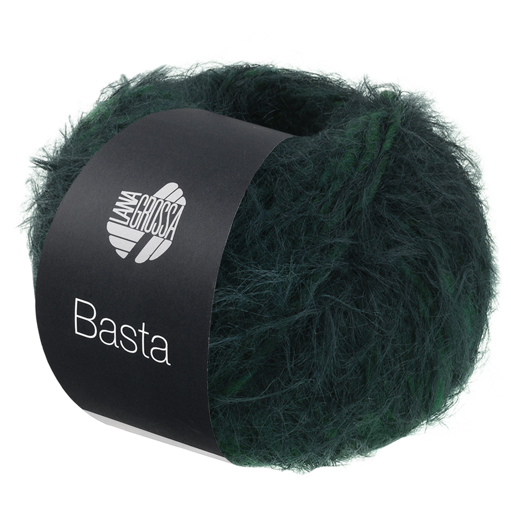 lana Grossa basta 041 zwart groen