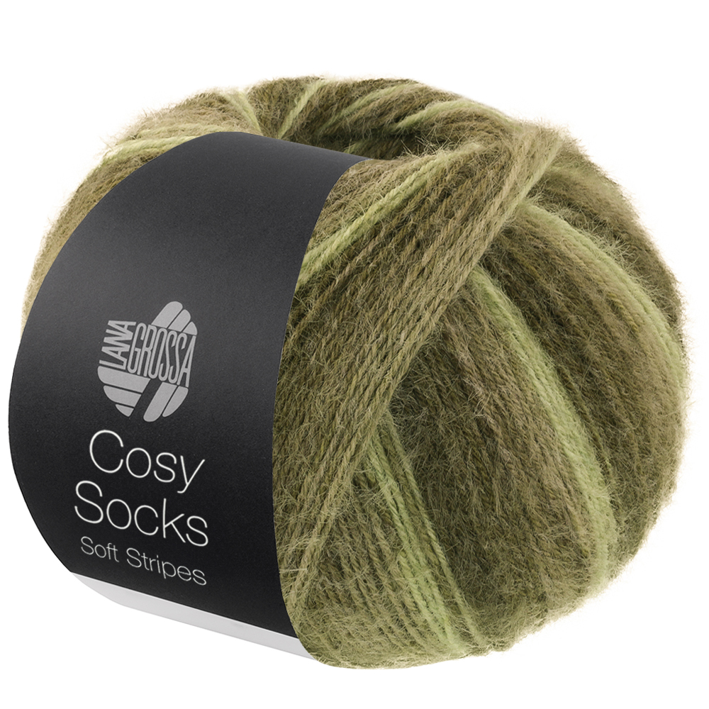 Lana Grossa Cosy Socks Soft Stripes 107