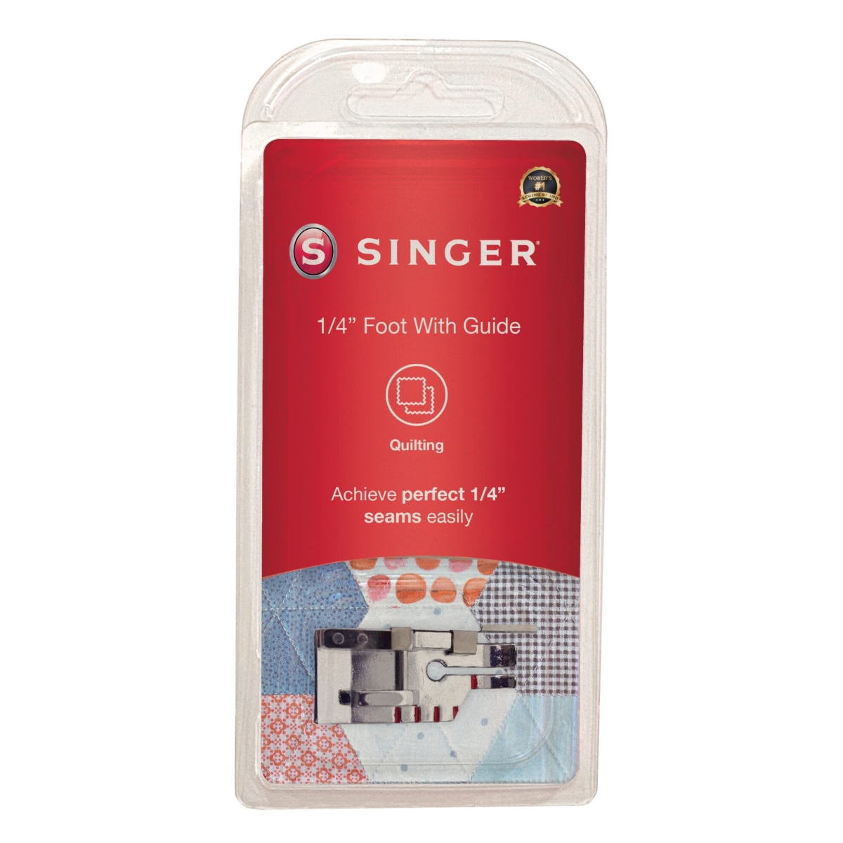 singer 1/4 inch voet met geleider rechts naaimachine