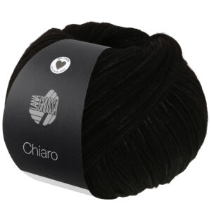 Lana Grossa Chiaro 005 zwart