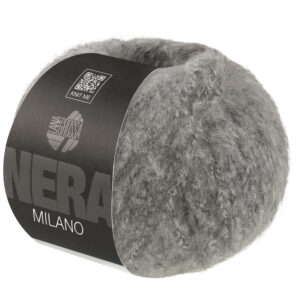 Lana Grossa Milano 001 grijs gemeleerd