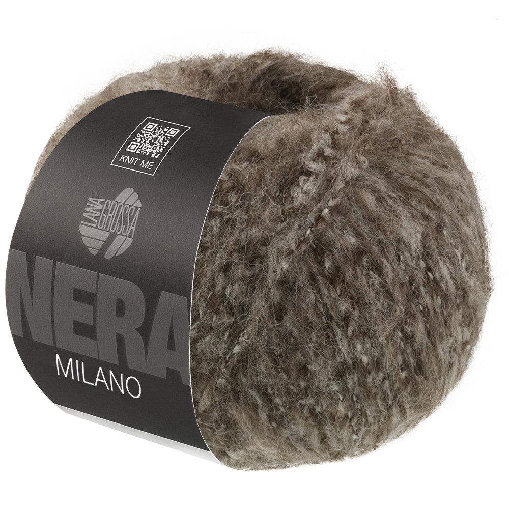Lana Grossa Milano 005 bruin gemeleerd