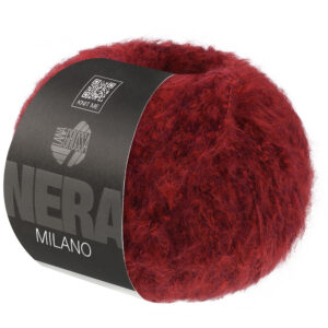 Lana Grossa Milano 013 rood gemeleerd