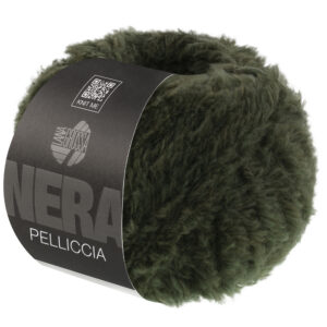 Lana Grossa Nera Pelliccia 0011 Donker groen